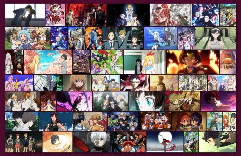 52 Anime Review Compilation Poster - The Culture Cove
