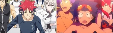 Anime Pocket Reviews Episode 51 - Food Wars Season Three, Gurren Lagann Anime Review and Recommendations