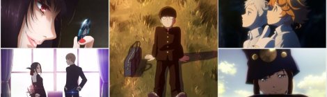 Winter 2019 Anime - Kakegurui, Kaguya-sama, Mob Psycho, Promised Neverland, Boogiepop