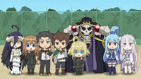 Isekai Quartet Anime Poster